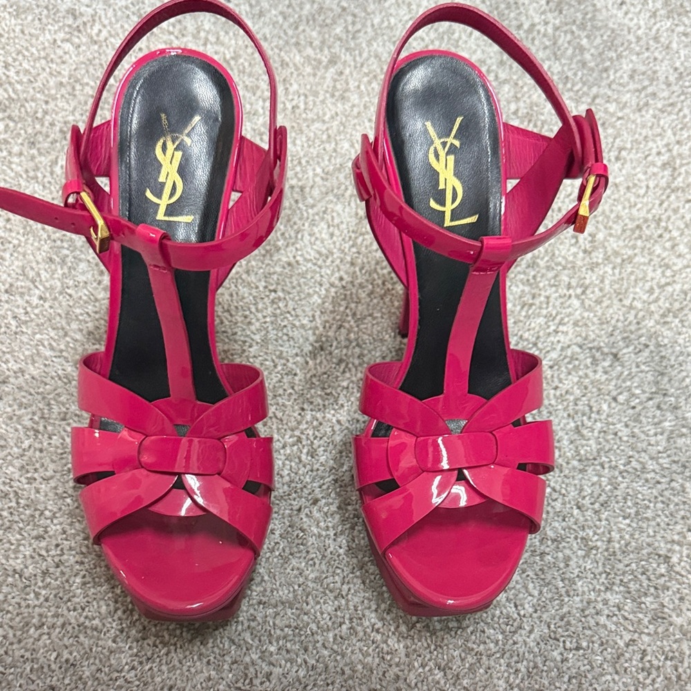 Yves Saint Laurent Women's Hot Pink Heels